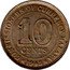 Malaysia 10 Cents George VI Malaya 1943 KM# 4a COMMISSIONERS OF CURRENCY MALAYA 10 CENTS 1945 coin reverse