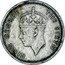 Malaysia 10 Cents George VI Malaya 1949 KM# 8 KING GEORGE THE SIXTH PM coin obverse