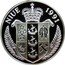 Niue 10 Dollars Summer Olympic Games. Running 1991 Proof KM# 46 NIUE 1991 coin obverse