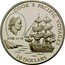 Niue 10 Dollars Cook's Pacific Voyages 1992 Proof KM# 69 COOK'S PACIFIC VOYAGES 1728-1779 10 DOLLARS coin reverse