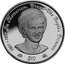 Niue 10 Dollars Diana. The People's Princess 1997 Proof KM# 90 1961-1997 IN MEMORIAM. DIANA - THE PEOPLE'S PRINCESS $10 coin reverse