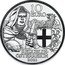 Austria 10 Euro Brotherhood Teutonic 2021  Proof 10 EURO REPUBLIK ÖSTERREICH 2021 coin obverse