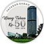 Malaysia 10 Ringgit (50th Anniversary of San Saba) YAYASAN SABAH ULANG TAHUN KE-50 1966-2016 coin reverse