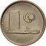 Malaysia 10 Sen Parliament House 1978 KM# 3 MALAYSIA 10 SEN 1976 coin obverse