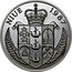 Niue 100 Dollars Seoul 1988 - Boris Becker 1987 Proof KM# 3 NIUE 1987 coin obverse