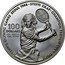 Niue 100 Dollars Seoul 1988 - Steffi Graf 1987 Proof KM# 7 TENNIS OLYMPIC GAMES SEOUL 1988 STEFFI GRAF CHAMPION FRENCH OPEN 1987 100 DOLLARS FIVE OUNCES FINE SILVER coin reverse