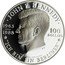 Niue 100 Dollars 25th Anniversary of the Death of John F. Kennedy 1988 Proof KM# 19 JOHN F. KENNEDY 1963 1988 100 DOLLARS P M FIVE OUNCES FINE SILVER "ICH BIN EIN BERLINER" coin reverse