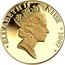 Niue 100 Dollars Statue of Liberty 1997 Proof KM# 84 ELIZABETH II NIUE 1997 RDM coin obverse