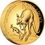 Australia 100 Dollars (Kangaroo High Relief) KANGAROO 2022 1 OZ 9999 GOLD P coin reverse