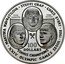Niue 100 Dollars Navratilova, Graf and Evert 1988 Proof KM# 40 MARTINA NAVRATILOVA STEFFI GRAF CHRIS EVERT 100 DOLLARS TENNIS CHAMPIONS XXIV OLYMPIC GAMES SEOUL 1988 coin reverse