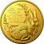 Australia 100 Dollars Year of the Rabbit. Domed 2023  Proof Domed BS 兔 YEAR OF THE RABBIT coin reverse