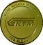 Malaysia 100 Ringgit (125th Anniversary of Malayan Railways Limited) BANK NEGARA MALAYSIA KTM 100 RINGGIT coin obverse
