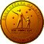 Malaysia 100 Ringgit International Year of Astronomy 2009 Proof KM# 196 BANK NEGARA MALAYSIA THE UNIVERSE YOURS TO DISCOVER 100 RINGGIT coin obverse