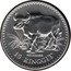 Malaysia 15 Ringgit Malaysian Gaur 1976 KM# 19 SELADANG 15 RINGGIT coin reverse