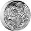 Australia 2 Dollars (Chinese dragon- Piedfort) P NM coin reverse