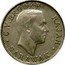 Malaysia 20 Cents Charles V. Brooke Sarawak 1927 H KM# 17a C.V.BROOKE RAJAH SARAWAK coin obverse