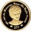 Niue 20 Dollars Diana. The People's Princess 1997 Proof KM# 93 1961-1997 IN MEMORIAM. DIANA - THE PEOPLE'S PRINCESS $20 coin reverse