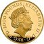 UK 2000 Pounds (Yale of Beaufort) ELIZABETH II D G REG F D 2000 POUNDS J.C coin obverse