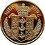Niue 25 Dollars Wernher von Braun 1996 Proof KM# 180 NIUE 1996 coin obverse