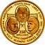Niue 250 Dollars Navratilova, Graf and Evert 1988 Proof KM# 41 MARTINA NAVRATILOVA STEFFI GRAF CHRIS EVERT 250 DOLLARS TENNIS CHAMPIONS XXIV OLYMPIC GAMES SEOUL 1988 coin reverse
