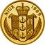 Niue 250 Dollars Steffi Graf 1989 Proof KM# 49 NIUE 1989 coin obverse