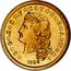 USA 4 Dollars 1880 Stella Pattern 1880  6 G 3 S 7 C 7 G R A M S LIBERTY 1880 coin obverse