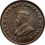 Malaysia 5 Cents George V Straits Settlements 1920 KM# 34 GEORGE V KING AND EMPEROR OF INDIA coin obverse