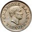 Malaysia 5 Cents Charles V. Brooke Sarawak 1927 H KM# 14 C.V.BROOKE RAJAH SARAWAK coin obverse