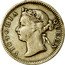 Malaysia 5 Cents Victoria 1901 KM# 10 VICTORIA QUEEN coin obverse