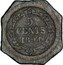 Canada 5 Cents (Victoria Reverse Trial) 5 CENTS 1894 coin obverse