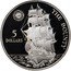 Niue 5 Dollars HMS Bounty 1992 Proof KM# 55 THE BOUNTY 5 DOLLARS coin reverse