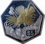 Niue 5 Dollars Tropical Fish - Pterois Radiata 1999 Proof KM# 120 PTEROIS RADIATA $5 coin reverse
