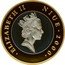 Niue 5 Dollars The Queen Mother Centenary 2000 Proof KM# 172 ELIZABETH II NIUE 2000 RDM coin obverse