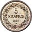 Belgium 5 Francs (Leopold I Pattern) 5 FRANCS 1832 * coin reverse