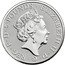 UK 5 Pounds Elizabeth II Yale of Beaufort 2023  Bullion ELIZABETH II D G REG F D 5 POUNDS J.C coin obverse