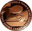 Malaysia 5 Ringgit (Agong XIV World Team Table Tennis Championships) WORLD TEAM TABLE TENNIS CHAMPIONSHIPS 2016 coin reverse