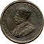 Malaysia 50 Cents George V 1920 KM# 35.1 GEORGE V KING AND EMPEROR OF INDIA coin obverse