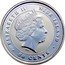 Niue 50 Cents Year of the Rooster 2005 Proof KM# 263 ELIZABETH II NIUE ISLAND IRB 50 CENTS coin obverse