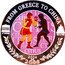 Niue 50 Cents Boxers ND Proof KM# 606 FROM GREECE TO CHINA ATHENS BEIJING 2004 TO 2008 coin reverse