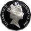 Australia 50 Cents (Elizabeth II - Error) ELIZABETH II AUSTRALIA 1988 RDM coin obverse