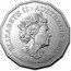 Australia 50 Cents Year of the Rabbit 2023  BU in Coincard - Mintage tba ELIZABETH II AUSTRALIA 2023 JCD coin obverse