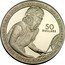 Niue 50 Dollars Steffi Graf 1989 Proof KM# 44 STEFFI GRAF GOLD MEDALLIST 24TH OLYMPICS SEOUL 1988 GRAND SLAM 1988 50 DOLLARS coin reverse