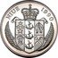 Niue 50 Dollars Admiral William Halsey 1990 Proof KM# 34 NIUE 1990 coin obverse