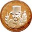 Niue 50 Dollars 1990 FIFA World Cup. Soccer player 1990 Proof KM# 38 SIR WINSTON CHURCHILL DEFENDER OF FREEDOM 50 DOLLARS "THEIR FINEST HOUR" coin reverse