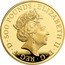 UK 500 Pounds (Yale of Beaufort Piedfort) ELIZABETH II D G REG F D 500 POUNDS J.C coin obverse