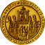 Austria 7 Ducat (Consecration of the Metropolitan Church of Salzburg by the Archbishop Paris) SS RVPERTVS ET VIRGILIUVS PATRONI TRANSFERVNTVR 24 SEPT coin reverse
