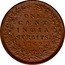 Malaysia Cent Victoria Straits Settlements 1862 KM# 6 ONE CENT INDIA STRAITS 1862 coin reverse