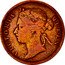 Malaysia Cent Victoria Straits Settlements 1883 KM# 9 VICTORIA QUEEN coin obverse