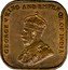 Malaysia Cent George V Straits Settlements 1920 KM# 32 GEORGE V KING AND EMPEROR OF INDIA coin obverse