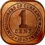 Malaysia Cent George VI 1943 KM# 6 COMMISSIONERS OF CURRENCY MALAYA 1 CENT 1943 coin reverse